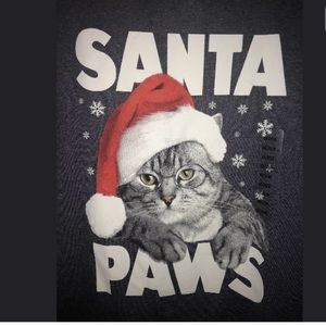 Unisex SANTA PAWS Christmas Graphic Tee